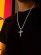 画像4: 【送料無料】KING ICE TENNIS CROSS 2.2" NECKLACE (4)