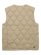画像2: 【送料無料】SCHOTT TAION INNER DOWN VEST BEIGE (2)