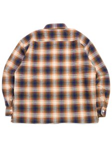 画像2: 【送料無料】EXPANSION TRIBECA TRADITIONAL SHIRT ORANGE DISTRICT (2)