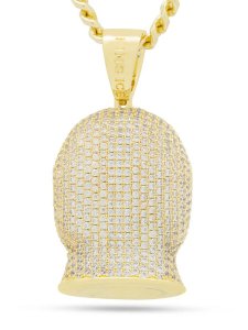 画像3: 【送料無料】KING ICE SKI MASK GOON 1.1" NECKLACE (3)