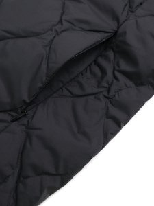 画像3: 【送料無料】SCHOTT TAION INNER DOWN VEST BLACK (3)