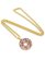 画像1: 【送料無料】KING ICE PINK DONUT 2.2" NECKLACE (1)
