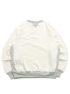 画像2: 【送料無料】AVIREX VINTAGE CREW SWEAT OFF WHITE (2)
