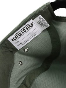 画像8: ACAPULCO GOLD CORDUROY CAMP CAP OLIVE (8)