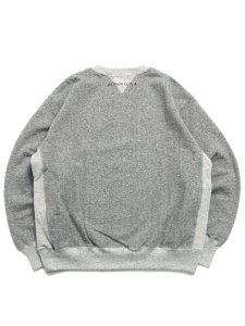 画像2: 【送料無料】AVIREX VINTAGE CREW SWEAT GREY (2)