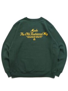 画像2: 【送料無料】ACAPULCO GOLD MESSED UP CREWNECK SWEATSHIRT FOREST (2)