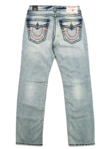 画像1: 【送料無料】TRUE RELIGION RICKY SUPER T STRAIGHT LIGHT WASH  (1)