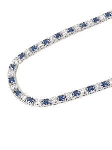 画像2: 【送料無料】ADVANCE CHAIN 42cm BLUE SAPPHIRE/ZIRCONIA (2)