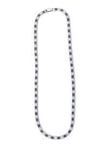 画像1: 【送料無料】ADVANCE CHAIN 42cm BLUE SAPPHIRE/ZIRCONIA (1)