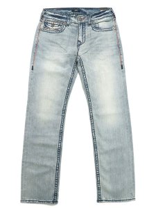 画像2: 【送料無料】TRUE RELIGION RICKY SUPER T STRAIGHT LIGHT WASH  (2)