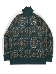 画像1: 【送料無料】PUMA VINTAGE PREP T7 TRACK JACKET-GRN TERRAIN (1)