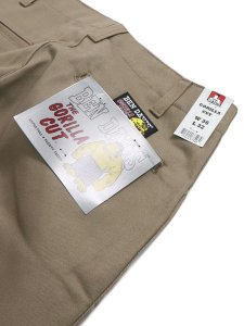 画像5: 【送料無料】BEN DAVIS GORILLA CUT PANTS KHAKI (5)