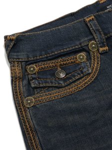 画像3: 【送料無料】TRUE RELIGION RICKY STR SUPER T FLATLOCK GREENLAND DKW (3)
