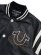 画像3: 【送料無料】TRUE RELIGION RETRO VARSITY JACKET BLACK (3)
