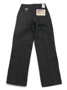 画像2: 【送料無料】BEN DAVIS ORIGINAL BEN'S PANTS BLACK (2)