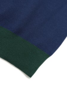 画像4: 【送料無料】EXPANSION SN NOTHING BUT G SWEATER NAVY/GREEN (4)