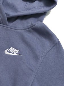 画像3: 【KIDS】NIKE YTH NSW CLUB FLC HOODIE LBR-WORLD INDIGO (3)