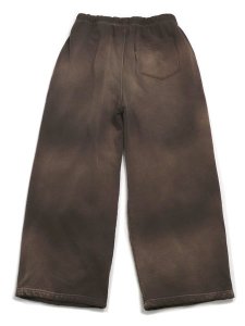 画像2: 【送料無料】MOOJI MOOJI SWEAT 04 PANTS AGED BROWN (2)