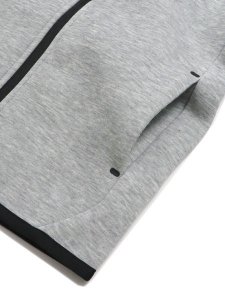 画像4: 【送料無料】【KIDS】NIKE YTH TECH FLEECE FULL ZIP HOODIE-DK GY H (4)