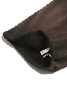 画像8: 【送料無料】MOOJI MOOJI SWEAT 04 PANTS AGED BROWN (8)