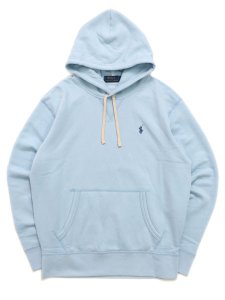 画像1: 【送料無料】POLO RALPH LAUREN RL FLEECE PULLOVER HOODIE SOUTHPORT BLUE (1)