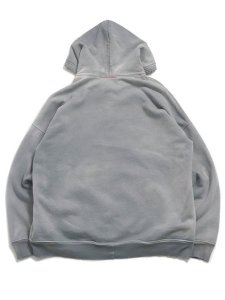 画像2: 【送料無料】MOOJI MOOJI OVERSIZE ZIP UP HOODIE AGED GREY (2)