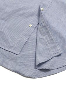 画像4: 【MEGA SALE】MARK MCNAIRY ELBOW PATCHES OXFORD SHIRT-RED PATCHE (4)