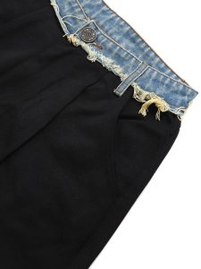 画像3: 【送料無料】WNTD APPAREL DENIM WAISTBAND TROUSERS (3)