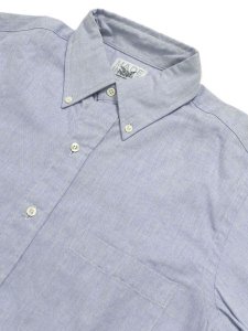 画像3: 【MEGA SALE】MARK MCNAIRY ELBOW PATCHES OXFORD SHIRT-RED PATCHE (3)