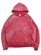 画像1: 【送料無料】MOOJI MOOJI OVERSIZE ZIP UP HOODIE STREET RED (1)