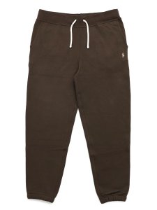 画像1: 【送料無料】POLO RALPH LAUREN RL FLEECE SWEAT PANT NUTMEG BROWN (1)