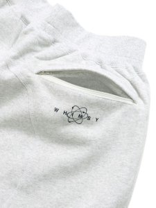 画像5: 【送料無料】WHIMSY SOCKS STITCHED SWEAT PANT WHITE HEATHER (5)