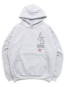 画像1: 【送料無料】ACAPULCO GOLD REFLECTIVE AG SIGNATURE SNAP HOODED SWEAT (1)