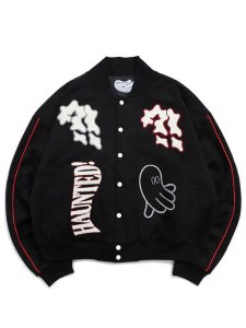 画像1: 【送料無料】WNTD APPAREL VARSITY BOMBER JACKET (1)