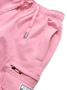 画像3: 【送料無料】PRO CLUB OG CARGO SWEAT PANT PINK (3)