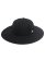 画像1: NEW ERA FITTED LONG BRIM HAT BLACK (1)