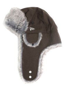 画像1: NEW ERA TRAPPER WOOL WALNUT (1)