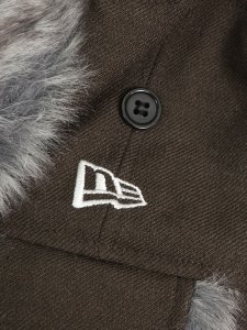 画像3: NEW ERA TRAPPER WOOL WALNUT (3)