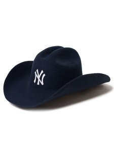 画像1: 【送料無料】NEW ERA COWBOY HAT WOOL FELT YANKEES (1)