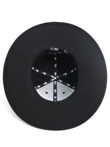 画像5: NEW ERA FITTED LONG BRIM HAT BLACK (5)