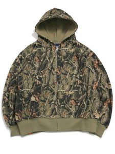 画像1: 【送料無料】INTERBREED CAMOUFLAGE HW ZIP HOODIE REAL TREE (1)
