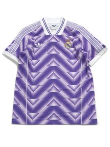 画像1: 【送料無料】ADIDAS REAL MADRID LF JERSEY-PURPLE RUSH/WHITE (1)