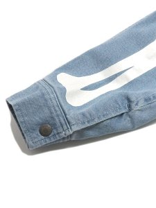 画像7: 【送料無料】VANSON DENIM RIDERS JACKET BLUE (7)
