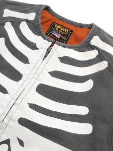 画像3: 【送料無料】VANSON DENIM RIDERS JACKET BLACK (3)