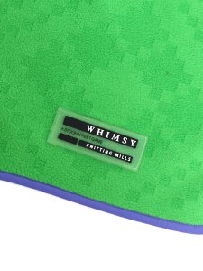 画像3: WHIMSY SOCKS FLEECE MUFFLER GREEN (3)