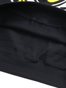 画像5: 【送料無料】WEST WEAR ES EMBROIDERY LOGO CREWNECK BLACK/YEL/SLV (5)