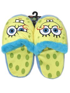 画像4: ODD SOX SPONGEBOB FUZZY SLIPPERS (4)