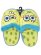 画像4: ODD SOX SPONGEBOB FUZZY SLIPPERS (4)