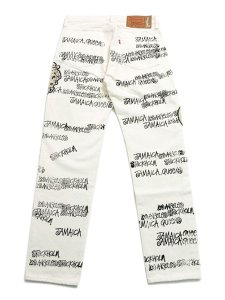 画像2: 【送料無料】DENIM TEARS TTL 501 JEAN WHITE (2)