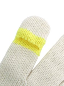 画像3: WHIMSY SOCKS WOOL GLOVE IVORY (3)